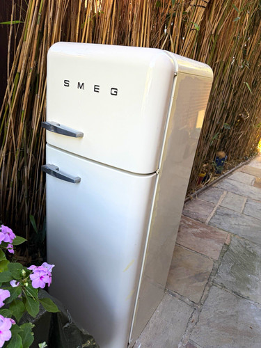 Smeg white freestanding - white, door