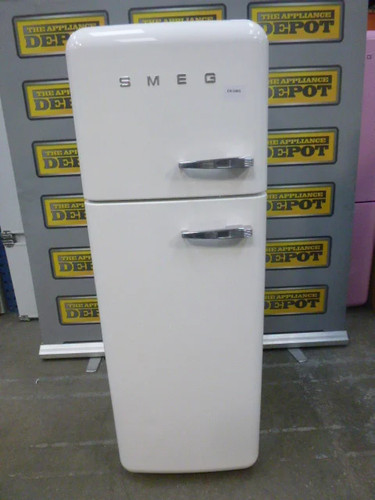 Smeg fridge freezer white - fridge,