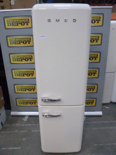 Smeg fridge freezer cream - fridge,