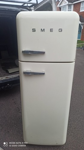 Smeg standing fridge freezer - smeg,