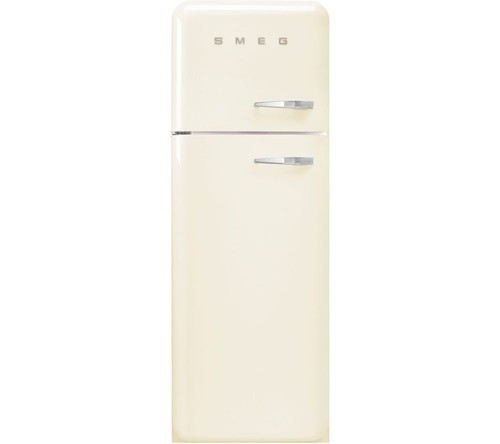 Smeg fridge freezer - smeg, cream