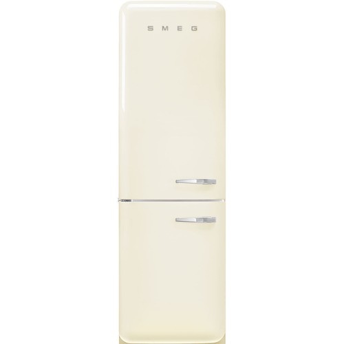 Smeg fridge freezer - smeg, cream