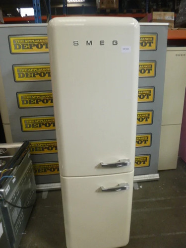 Smeg fridge freezer cream - fridge,