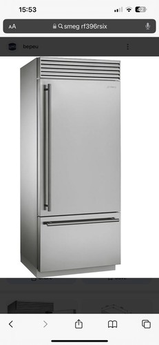 Smeg fridge freezer graded - fridge,