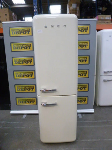 Smeg fridge freezer cream - smeg,