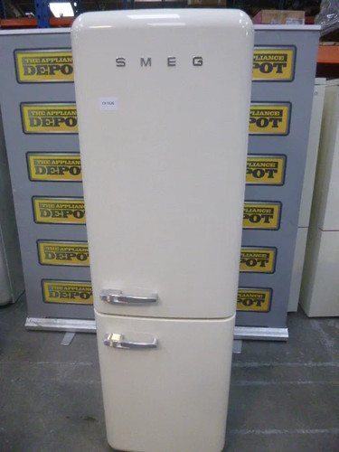 Smeg fridge freezer cream - fridge,