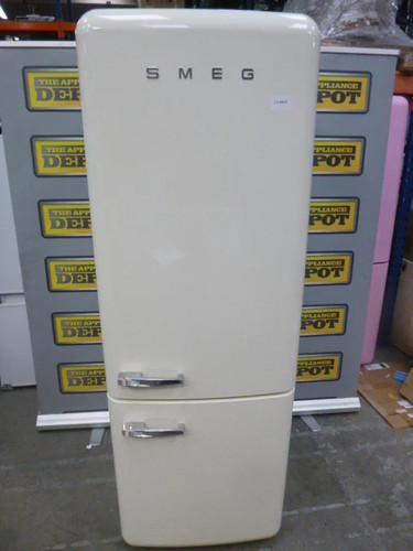 Smeg fridge freezer cream - freezer,